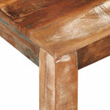 Coffee Table 55x55x35 cm Solid Wood Reclaimed - Extra Image