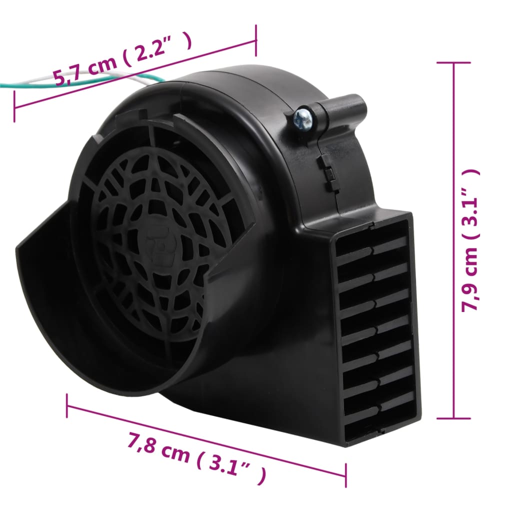 LED String Lights with 15 LEDs and Fan 150 cm