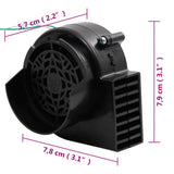 LED String Lights with 15 LEDs and Fan 150 cm