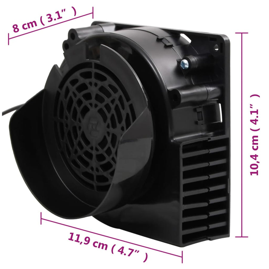 LED String Lights with 66 LEDs and Fan 660 cm