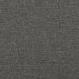 Box Spring Bed with Mattress Dark Grey 153x203 cm Queen Size Velvet - Extra Image