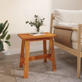 Stool 45x29x45 cm Rectangular Solid Wood Acacia - Side View