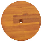 Stool Brown 38x38x45 cm Round Solid Wood Acacia