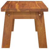 Step Stool 38x26x22 cm Solid Wood Acacia