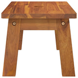 Step Stool 38x26x22 cm Solid Wood Acacia - 45-Degree Angle
