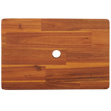 Step Stool 38x26x22 cm Solid Wood Acacia - Rear View