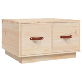 Coffee Table 60x53x35 cm Solid Wood Pine - Front View