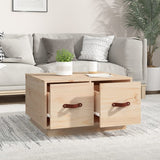 Coffee Table 60x53x35 cm Solid Wood Pine - Side View