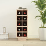 Wine Cabinet 23x34x61 cm Solid Wood Pine - Side View