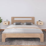 Wall-mounted Bedside Cabinets 2 pcs 40x29.5x22 cm - Side View