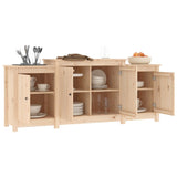 Sideboard 164x37x68 cm Solid Wood Pine