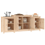 Sideboard 164x37x68 cm Solid Wood Pine