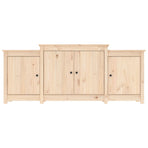 Sideboard 164x37x68 cm Solid Wood Pine