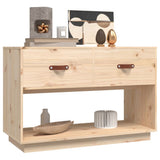 TV Cabinet 90x40x60 cm Solid Wood Pine - Top-Down View