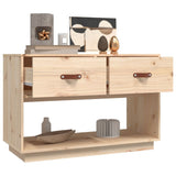 TV Cabinet 90x40x60 cm Solid Wood Pine - 45-Degree Angle
