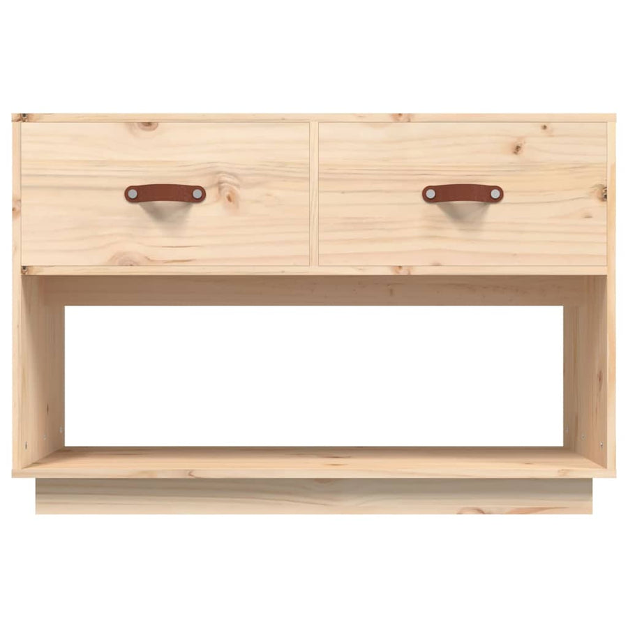 TV Cabinet 90x40x60 cm Solid Wood Pine