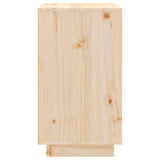 Wine Cabinet 55.5x34x61 cm Solid Wood Pine