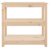 Console Table 80x40x74 cm Solid Wood Pine - 45-Degree Angle