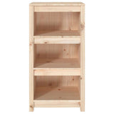 Book Cabinet 50x35x97 cm Solid Wood Pine - Top-Down View