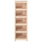 Book Cabinet 50x35x154 cm Solid Wood Pine