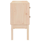 Console Cabinet 90x40x78 cm Solid Wood Pine - 45-Degree Angle