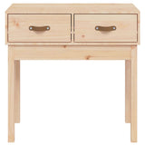 Console Table 76.5x40x75 cm Solid Wood Pine