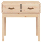 Console Table 76.5x40x75 cm Solid Wood Pine