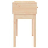 Console Table 76.5x40x75 cm Solid Wood Pine - 45-Degree Angle
