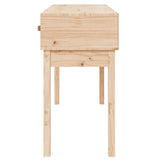 Console Table 114x40x75 cm Solid Wood Pine