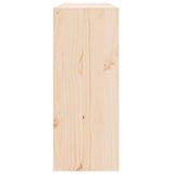 Wine Cabinet 62x25x62 cm Solid Wood Pine