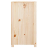 Side Cabinet 100x40x72 cm Solid Wood Pine - 45-Degree Angle