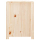 Side Cabinet 100x40x54 cm Solid Wood Pine - 45-Degree Angle