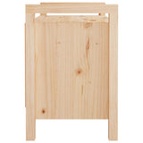 Hall Bench 80x40x60 cm Solid Wood Pine - 45-Degree Angle