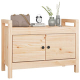Hall Bench 80x40x60 cm Solid Wood Pine