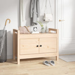 Hall Bench 80x40x60 cm Solid Wood Pine