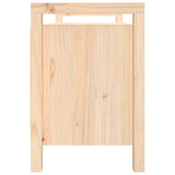Hall Bench 110x40x60 cm Solid Wood Pine - Top-Down View