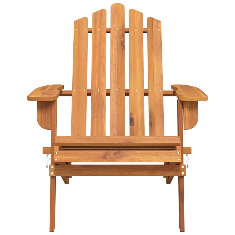 Garden Adirondack Chairs 2 pcs Solid Wood Acacia