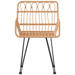 Garden Chairs 2 pcs with Armrest 56x64x80 cm PE Rattan