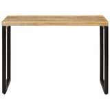 Dining Table 110x50x76 cm Solid Wood Mango - Front View