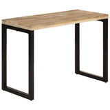Dining Table 110x50x76 cm Solid Wood Mango - Extra Image
