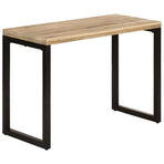 Dining Table 110x50x76 cm Solid Wood Mango