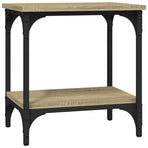 Side Table Sonoma Oak 40x30x42 cm Engineered Wood