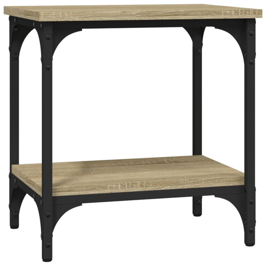 Side Table Sonoma Oak 40x30x42 cm Engineered Wood