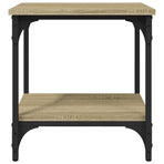 Side Table Sonoma Oak 40x30x42 cm Engineered Wood