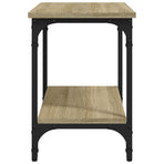 Side Table Sonoma Oak 40x30x42 cm Engineered Wood