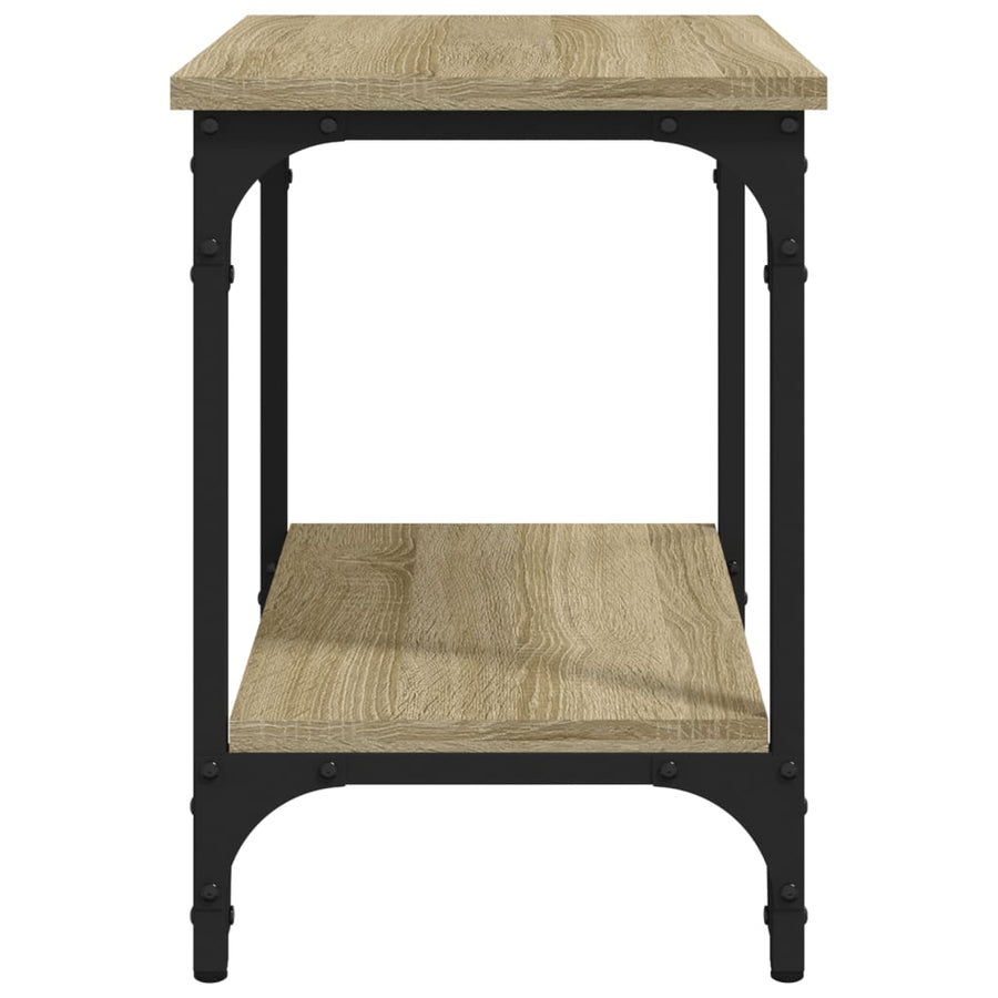 Side Table Sonoma Oak 40x30x42 cm Engineered Wood