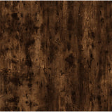 Side Table Smoked Oak 40x30x42 cm Engineered Wood