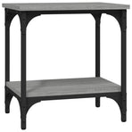 Side Table Grey Sonoma 40x30x42 cm Engineered Wood
