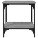 Side Table Grey Sonoma 40x30x42 cm Engineered Wood - 45-Degree Angle