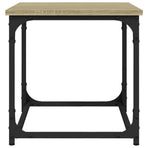 Side Table Sonoma Oak 40x40x40 cm Engineered Wood